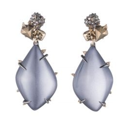 Stone Cluster Earrings at Alexis Bittar